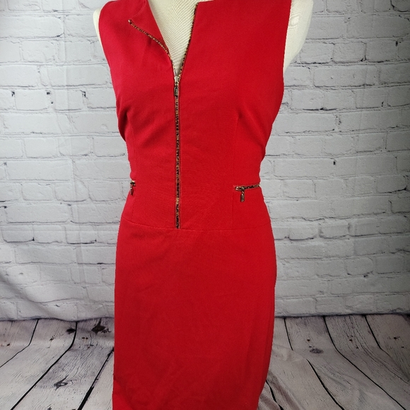 Calvin Klein NEW Red Women's Sleeveless zipper 12 - Picture 15 of 16